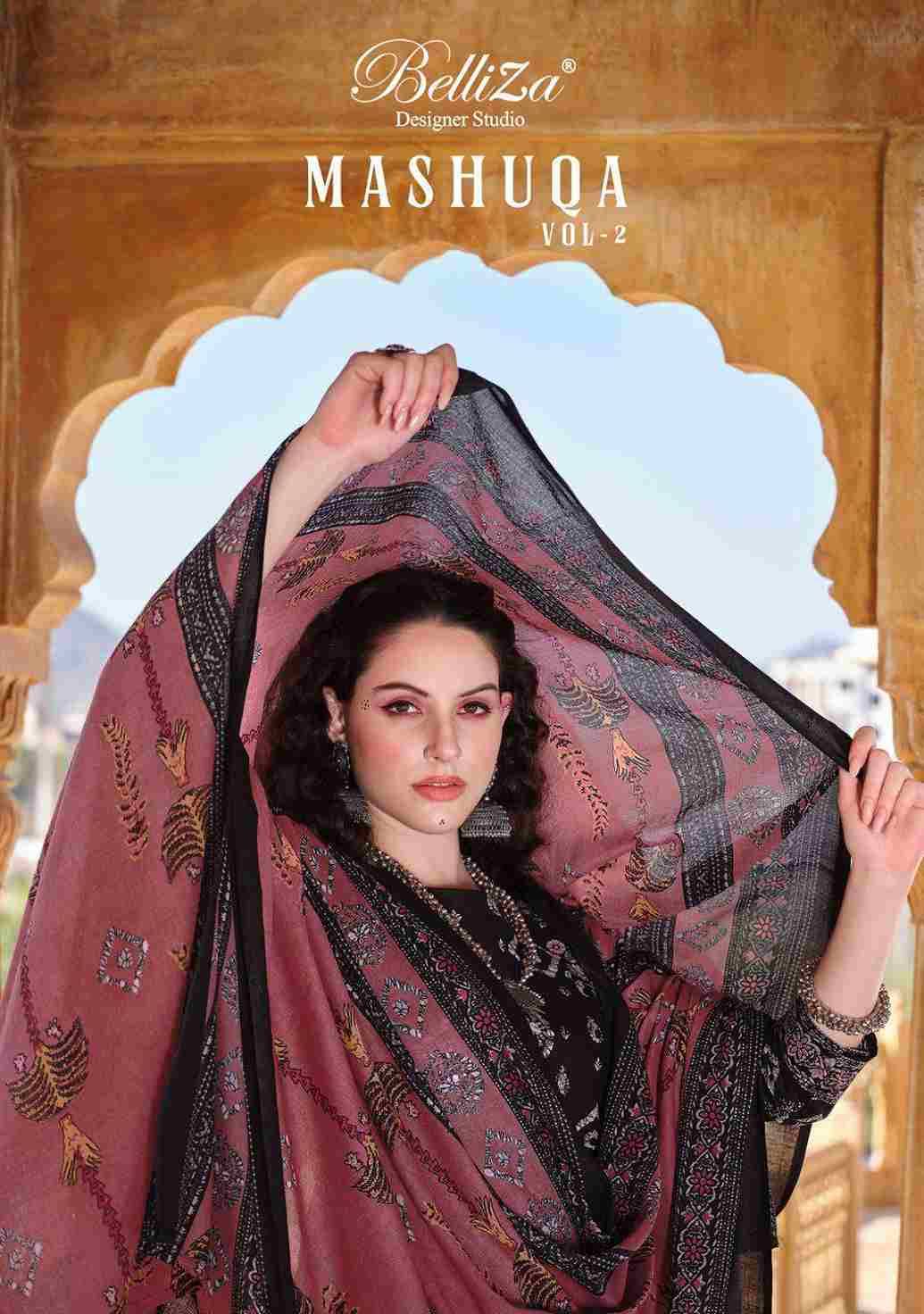 Mashuqa Vol-2 By Belliza 554-001 To 554-008 Series Beautiful Festive Suits Stylish Fancy Colorful Casual Wear & Ethnic Wear Pure Cotton Print Dresses At Wholesale Price