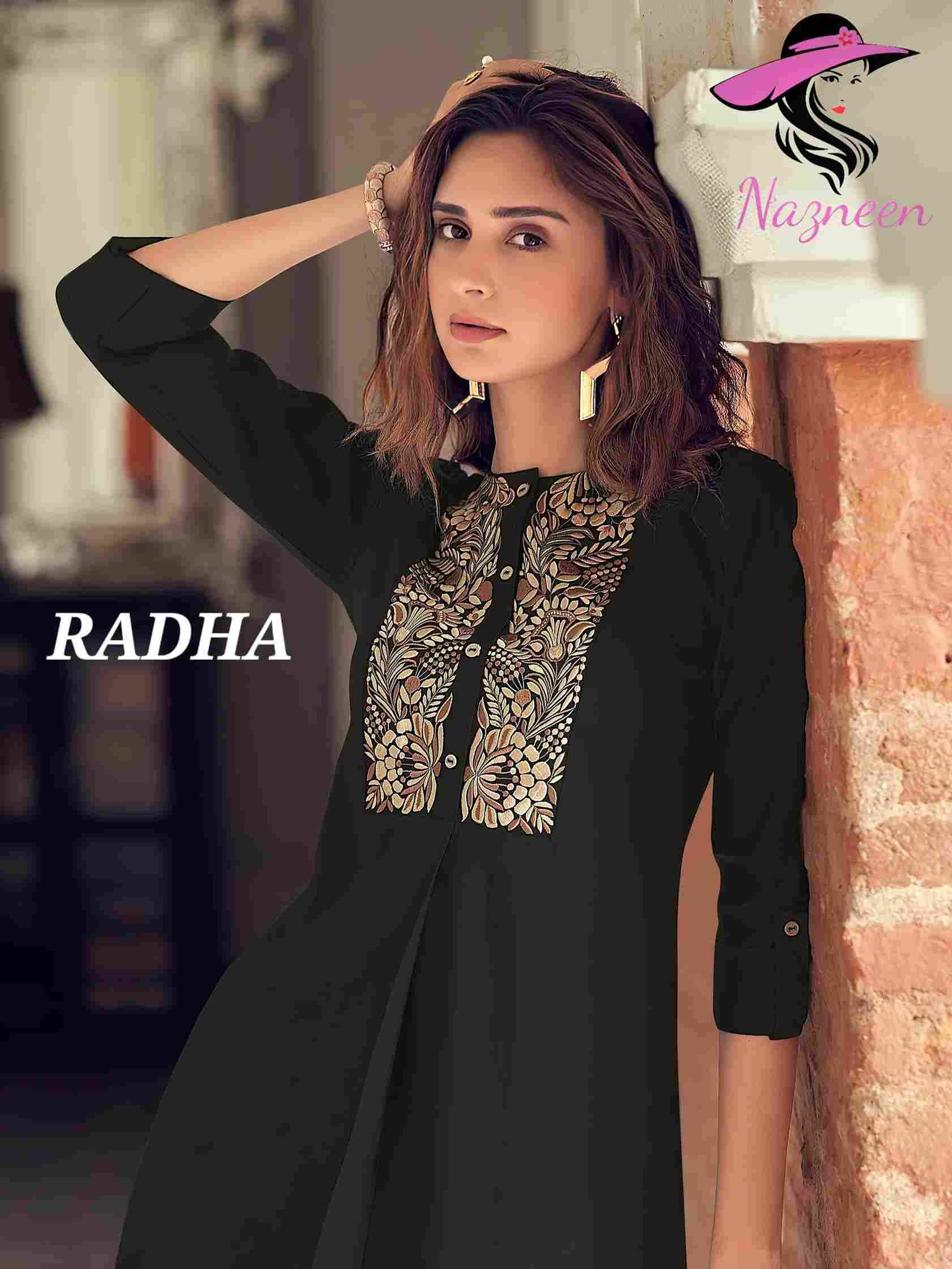 Radha By Nazneen 1738 To 1741 Series Designer Stylish Fancy Colorful Beautiful Party Wear & Ethnic Wear Collection Chanderi Tops With Bottom At Wholesale Price