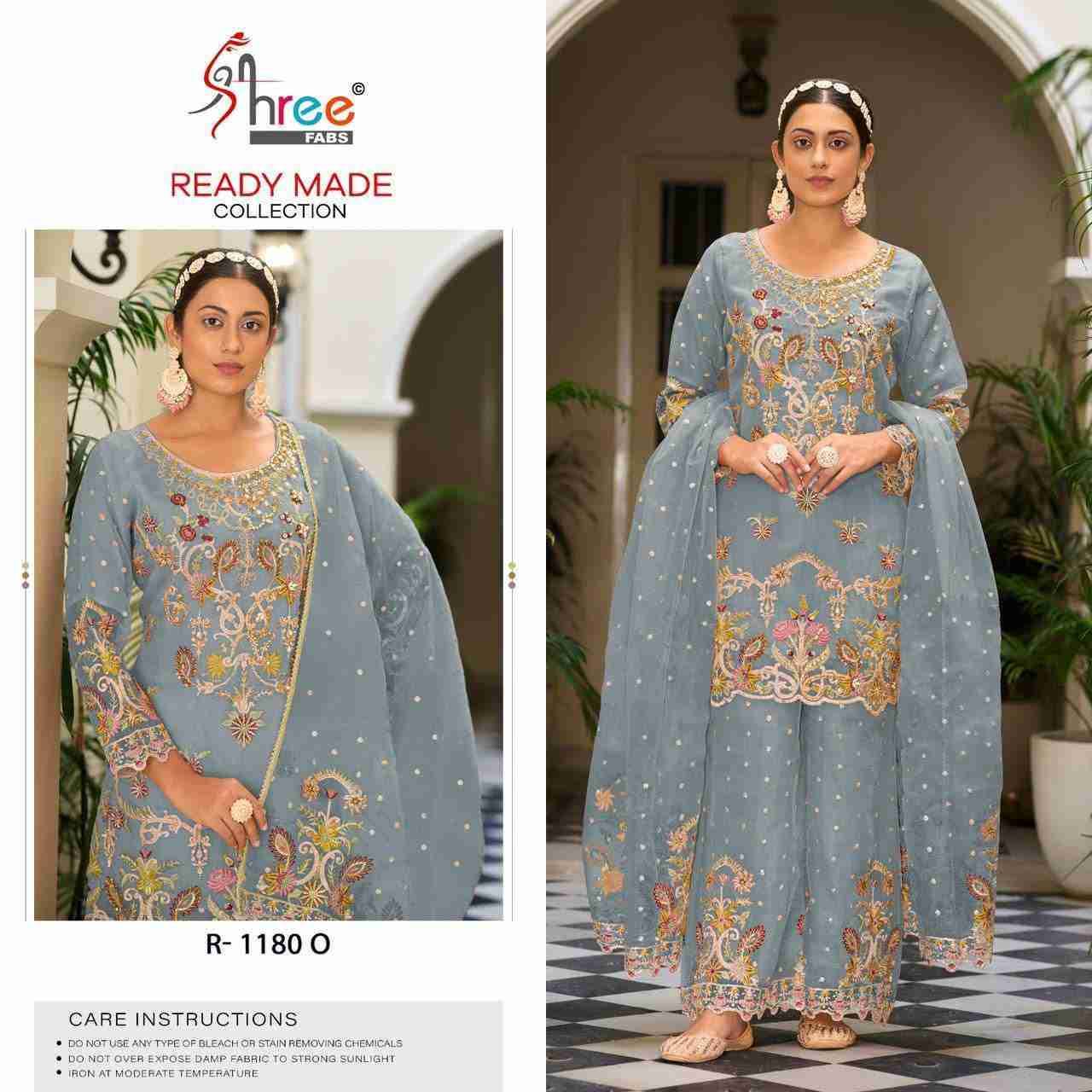 Shree Fabs Hit Design R-1180 Colours Vol-4 By Shree Fabs R-1180-N To R-1180-Q Series Beautiful Pakistani Suits Stylish Fancy Colorful Party Wear & Occasional Wear Organza Embroidered Dresses At Wholesale Price