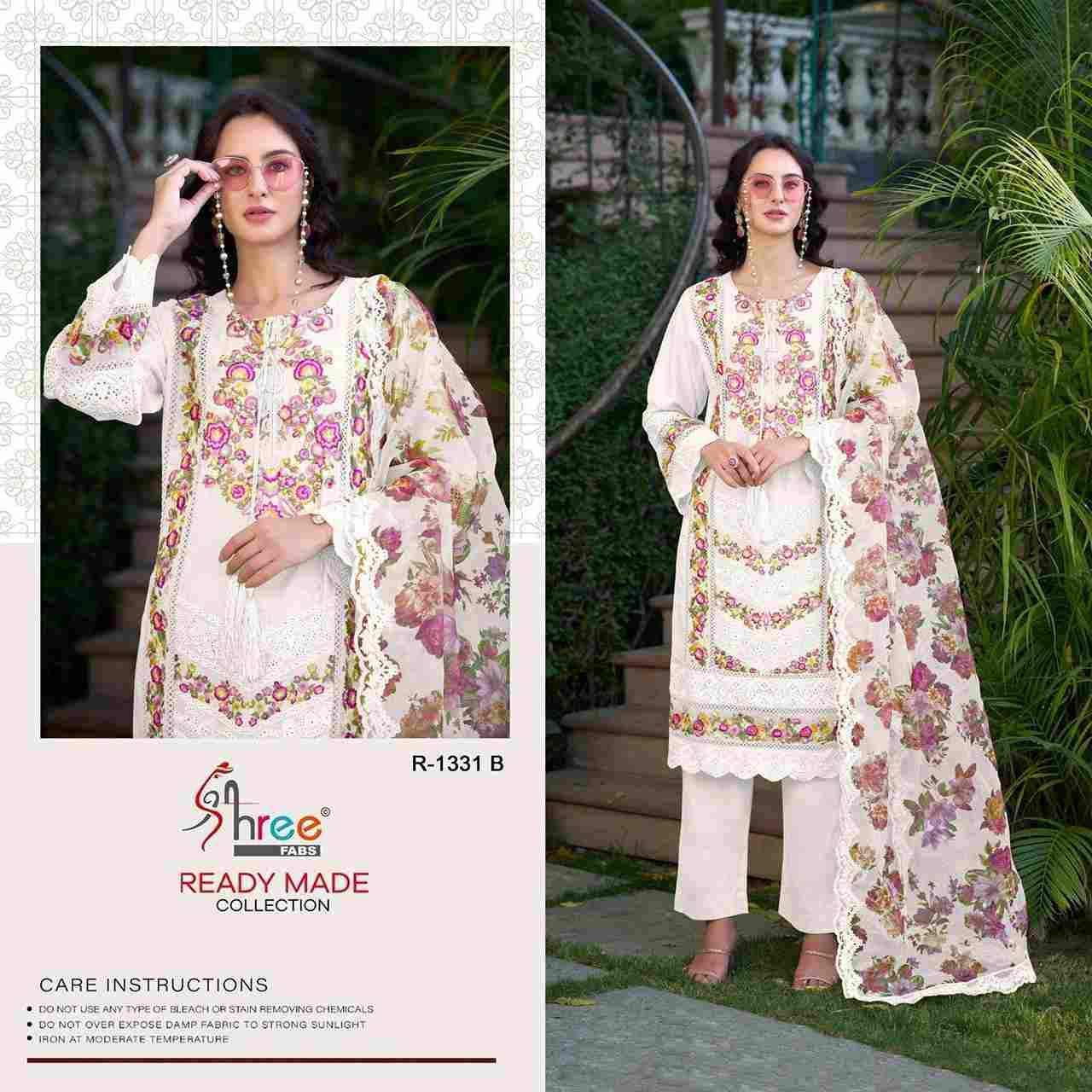 Shree Fabs Hit Design R-1331 Colours By Shree Fabs R-1331-A To R-1331-D Series Wholesale Designer Pakistani Suits Collection Beautiful Stylish Fancy Colorful Party Wear & Occasional Wear Cambric Cotton Lawn Dresses At Wholesale Price