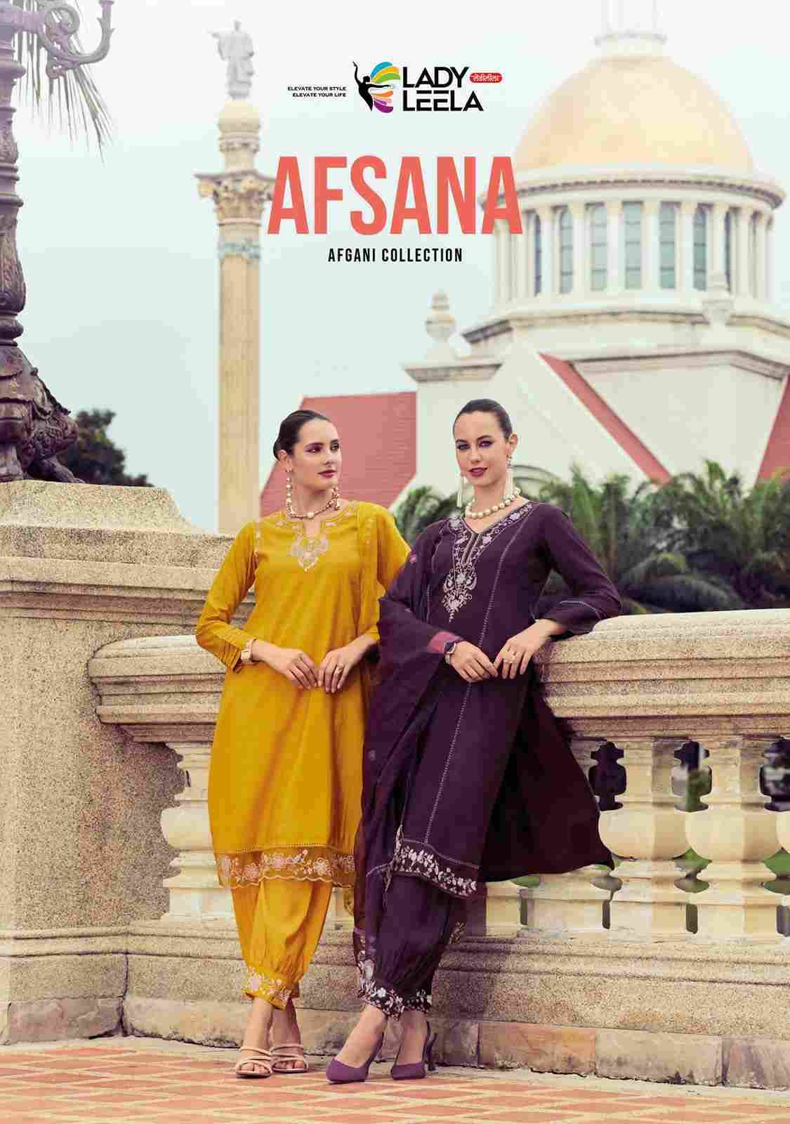 Afsana By Lady Leela 1341 To 1346 Series Beautiful Festive Suits Colorful Stylish Fancy Casual Wear & Ethnic Wear Viscose Silk Dresses At Wholesale Price