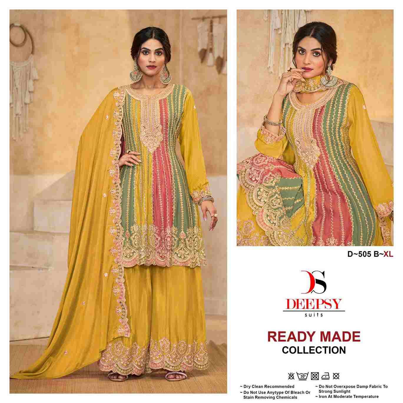 Deepsy Hit Design 505 By Deepsy Suits 505-A To 505-C Series Pakistani Suits Beautiful Fancy Colorful Stylish Party Wear & Occasional Wear Pure Viscose Chinnon Embroidered Dresses At Wholesale Price