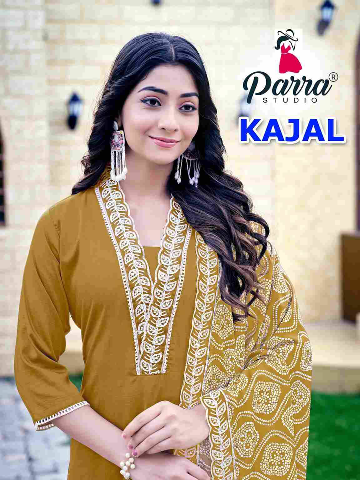 Kajal By Parra Studio 1001 To 1006 Series Beautiful Festive Suits Colorful Stylish Fancy Casual Wear & Ethnic Wear Parampara Silk Print Dresses At Wholesale Price