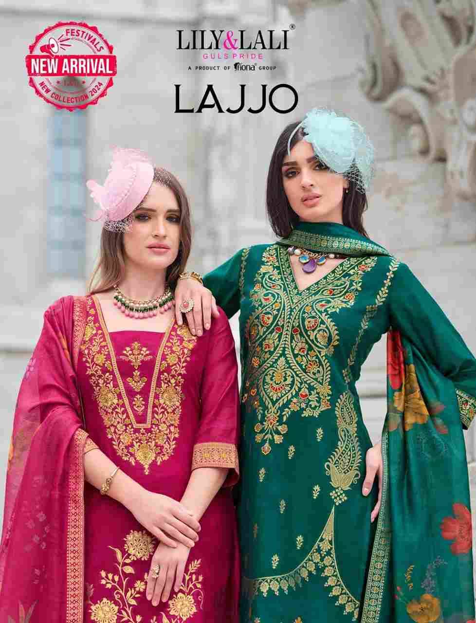 Lajjo By Lily And Lali 20701 To 20706 Series Beautiful Festive Suits Colorful Stylish Fancy Casual Wear & Ethnic Wear Jacquard Silk Print Dresses At Wholesale Price