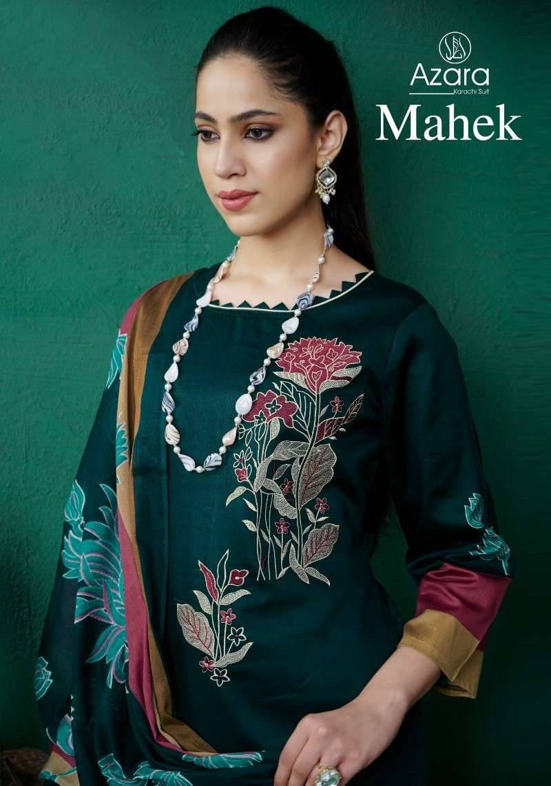 Mahek By Azara 3001 To 3004 Series Beautiful Festive Suits Stylish Fancy Colorful Casual Wear & Ethnic Wear Jam Cotton Print Dresses At Wholesale Price