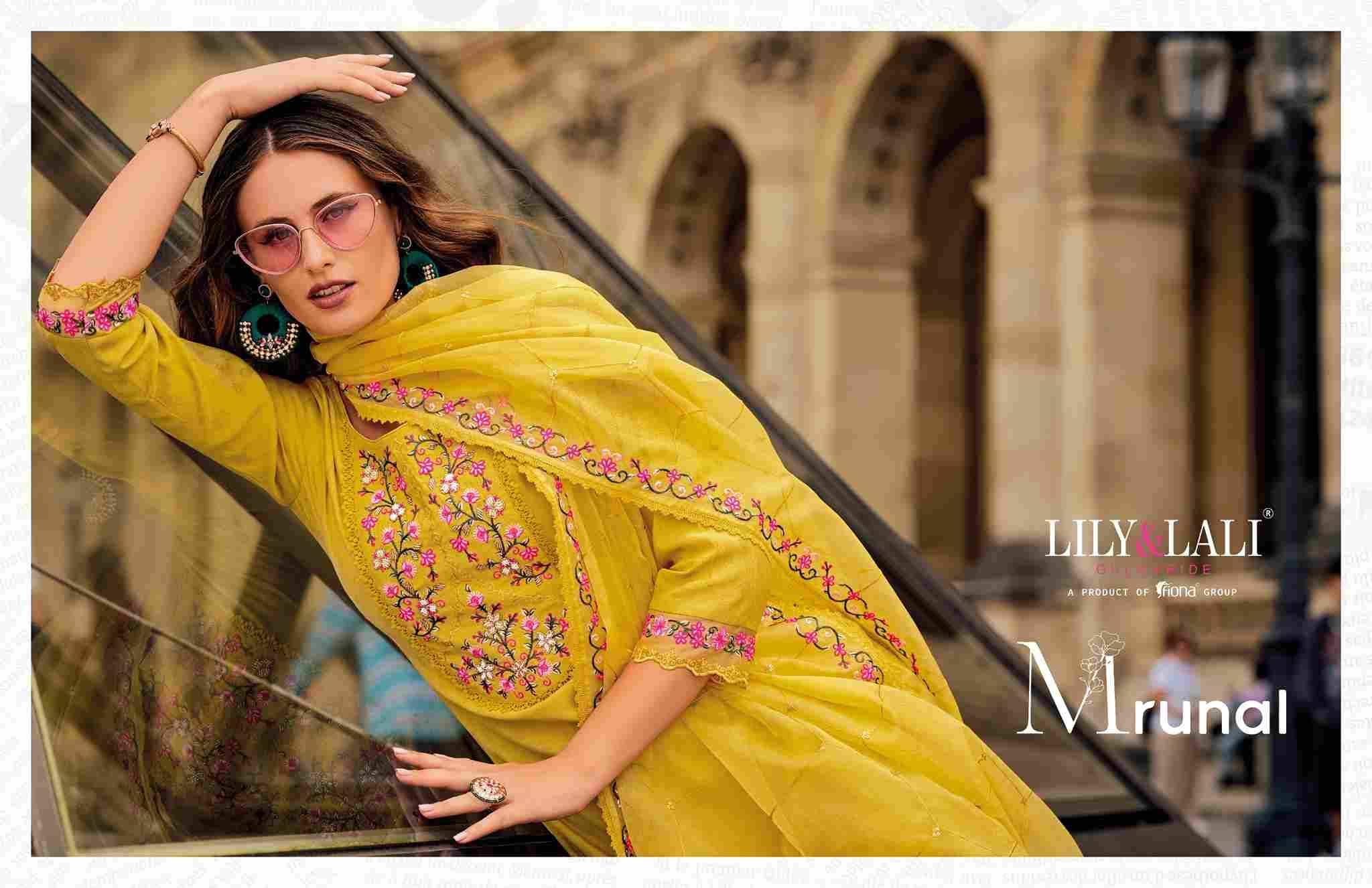 Mrunal By Lily And Lali 21301 To 21306 Series Beautiful Festive Suits Colorful Stylish Fancy Casual Wear & Ethnic Wear Silk Embroidered Dresses At Wholesale Price