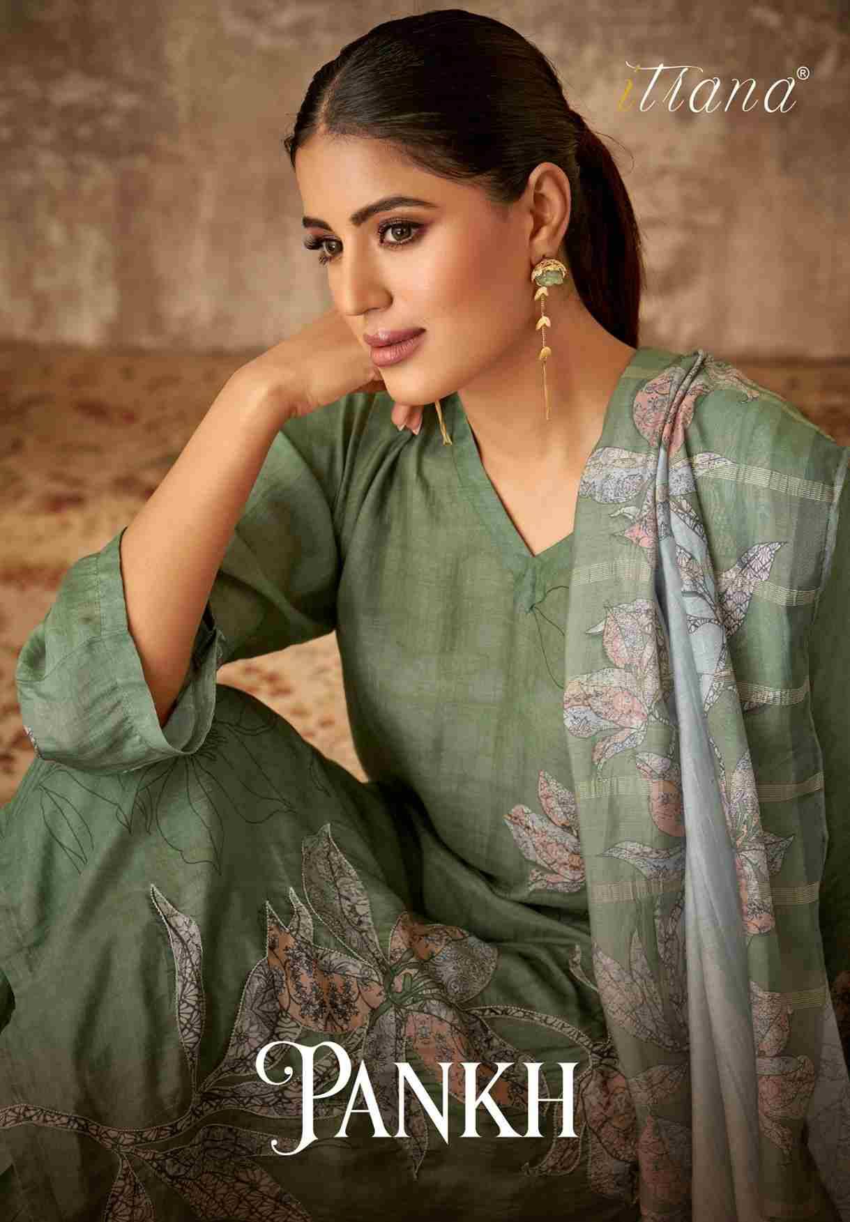 Pankh By Itrana Beautiful Festive Suits Colorful Stylish Fancy Casual Wear & Ethnic Wear Muslin Silk Dresses At Wholesale Price