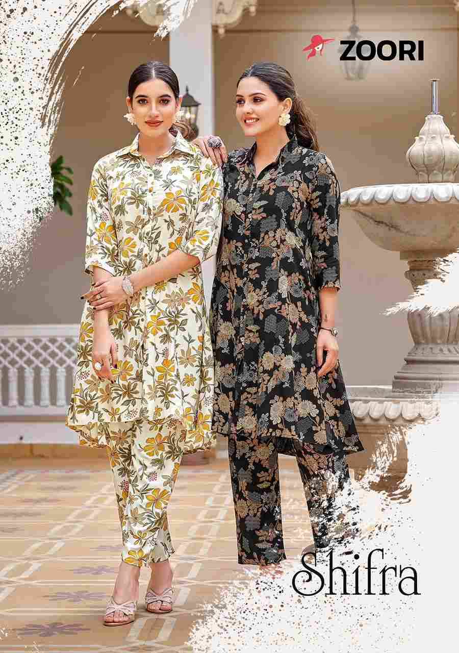 Shifra By Zoori 2001 To 2006 Designer Stylish Fancy Colorful Beautiful Party Wear & Ethnic Wear Collection Rayon Print Co-Ord At Wholesale Price