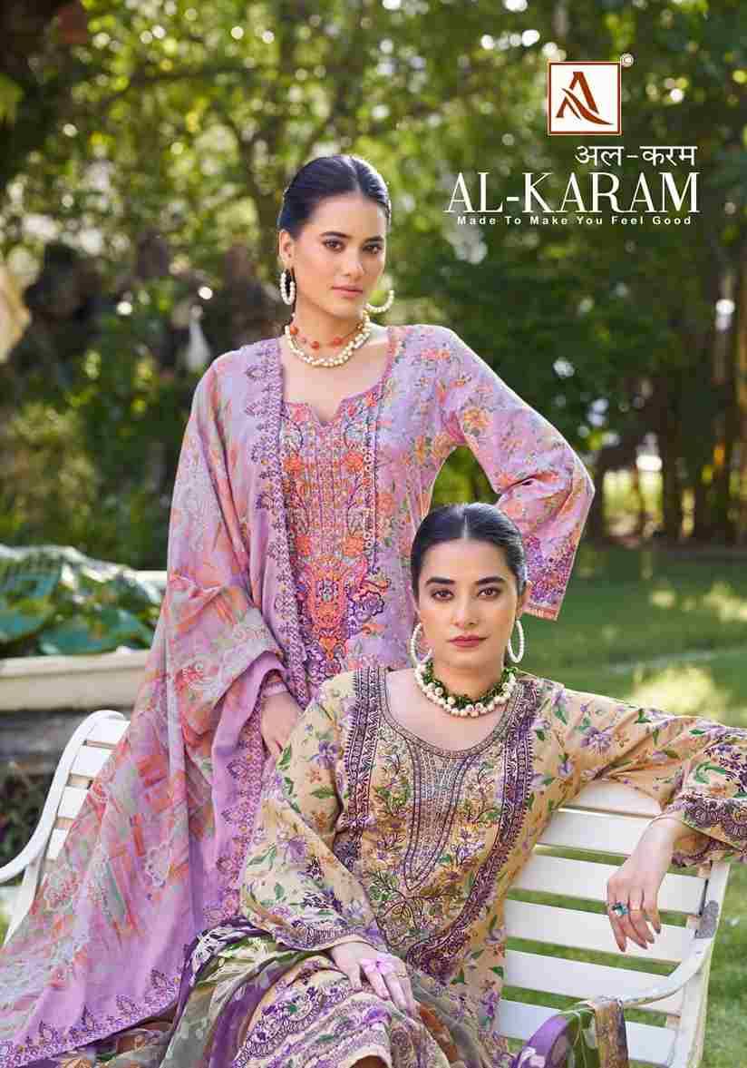 Al-Karam By Alok Suit 1621-001 To 1621-008 Series Designer Festive Suits Beautiful Stylish Fancy Colorful Party Wear & Occasional Wear Pure Cambric Cotton Dresses At Wholesale Price