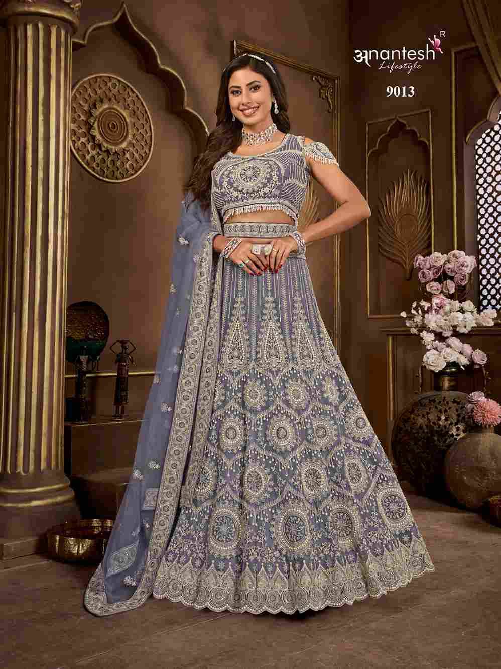 Bridal Couture Vol-5 By Anantesh Lifestyle Beautiful Colorful Fancy Wedding Collection Occasional Wear & Party Wear Net Lehengas At Wholesale Price