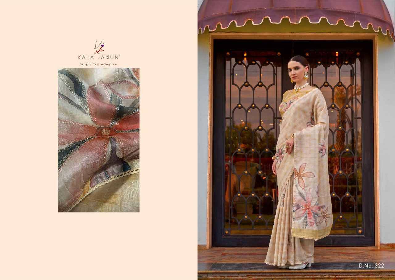 Essence By Kala Jamun 321 To 326 Series Indian Traditional Wear Collection Beautiful Stylish Fancy Colorful Party Wear & Occasional Wear Silk Sarees At Wholesale Price