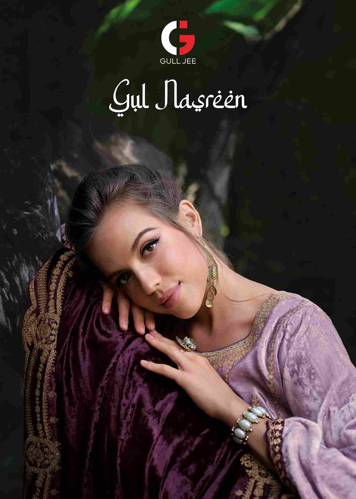 Gul Nasreen By Gull Jee 20001 To 20006 Series Beautiful Festive Suits Colorful Stylish Fancy Casual Wear & Ethnic Wear Viscose Velvet Embroidered Dresses At Wholesale Price