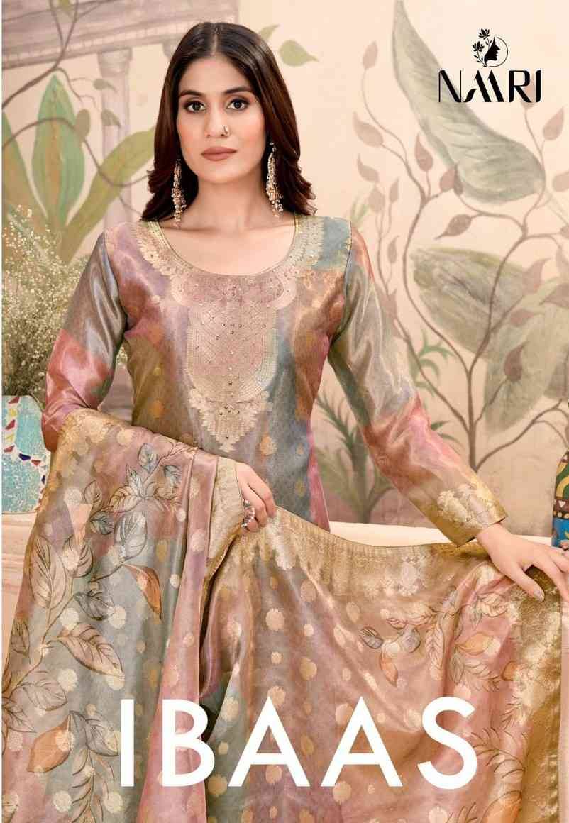 Ibaas By Naari 106001 To 106004 Series Beautiful Stylish Festive Suits Fancy Colorful Casual Wear & Ethnic Wear & Ready To Wear Pure Jacquard Dresses At Wholesale Price