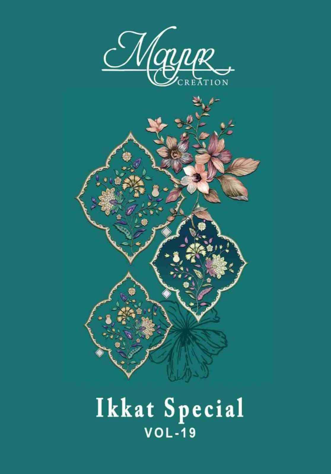 Ikkat Special Vol-19 By Mayur Creation 1901 To 1910 Series Beautiful Stylish Festive Suits Fancy Colorful Casual Wear & Ethnic Wear & Ready To Wear Heavy Cotton Dresses At Wholesale Price