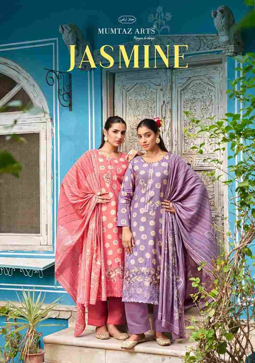 Jasmine By Mumtaz Arts 3801 To 3804 Series Beautiful Festive Suits Colorful Stylish Fancy Casual Wear & Ethnic Wear Pure Muslin Print Dresses At Wholesale Price