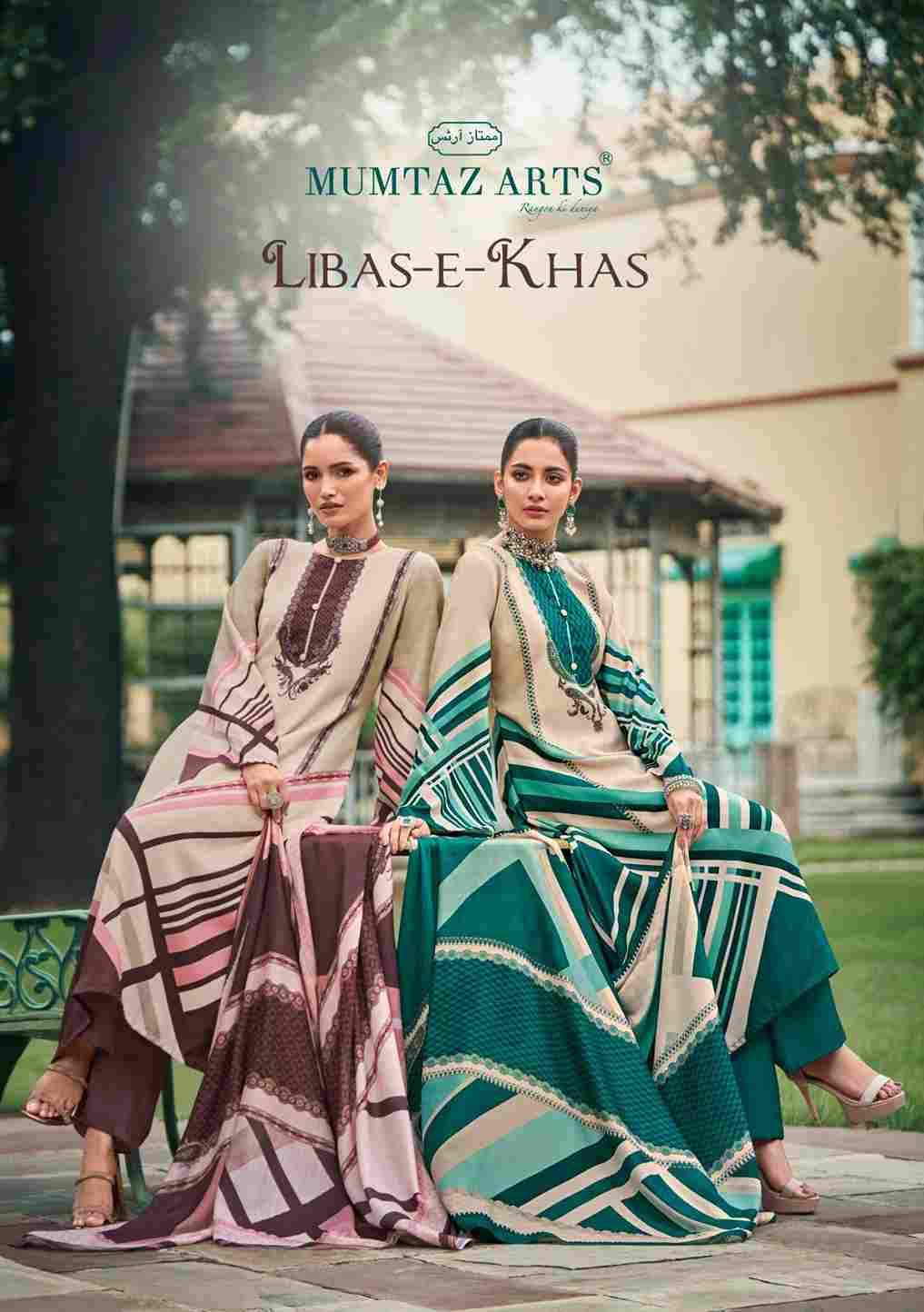 Libas-E-Khas By Mumtaz Arts 601 To 606 Series Beautiful Festive Suits Colorful Stylish Fancy Casual Wear & Ethnic Wear Pure Viscose Pashmina Print Dresses At Wholesale Price