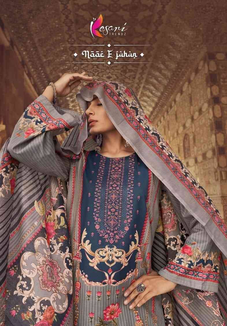 Noor-E-Jahan By Kesari Trendz 6901 To 6908 Series Wholesale Designer Pakistani Suits Collection Beautiful Stylish Fancy Colorful Party Wear & Occasional Wear Pure Lawn Print With Embroidered Dresses At Wholesale Price