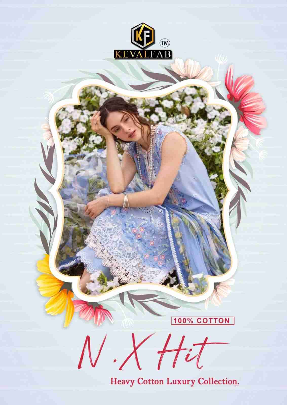 N.X Hit By Keval Fab 10001 To 10006 Series Beautiful Festive Suits Stylish Fancy Colorful Casual Wear & Ethnic Wear Heavy Cotton Digital Print Dresses At Wholesale Price