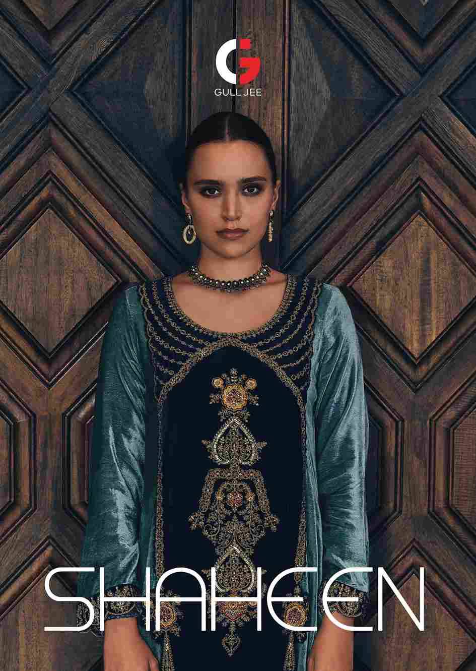 Shaheen By Gull Jee 40001 To 40006 Series Beautiful Festive Suits Colorful Stylish Fancy Casual Wear & Ethnic Wear Viscose Velvet Embroidered Dresses At Wholesale Price