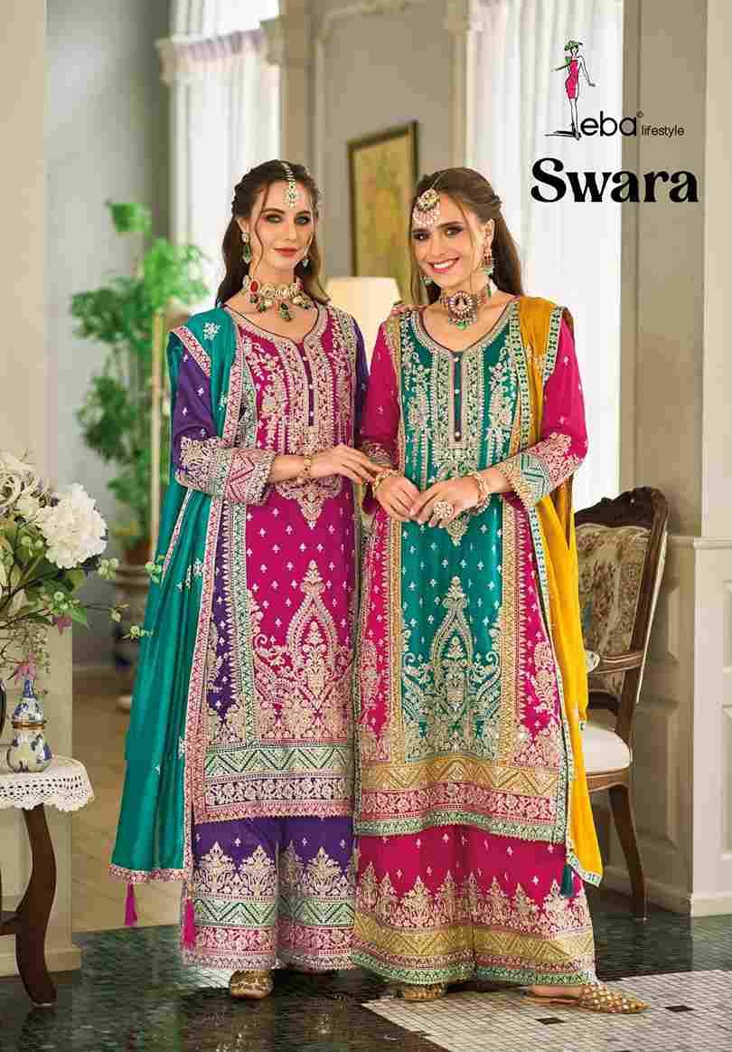 Swara By Eba Lifestyle 1668 To 1669 Series Designer Festive Suits Beautiful Fancy Colorful Stylish Party Wear & Occasional Wear Premium Silk Dresses At Wholesale Price