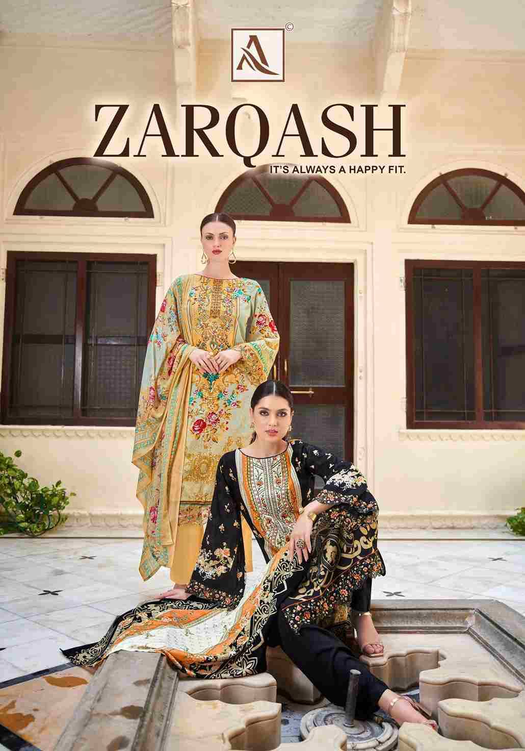 Zarqash By Alok Suit 1611-001 To 1611-008 Series Beautiful Festive Suits Stylish Fancy Colorful Casual Wear & Ethnic Wear Pure Cambric Cotton Print Dresses At Wholesale Price