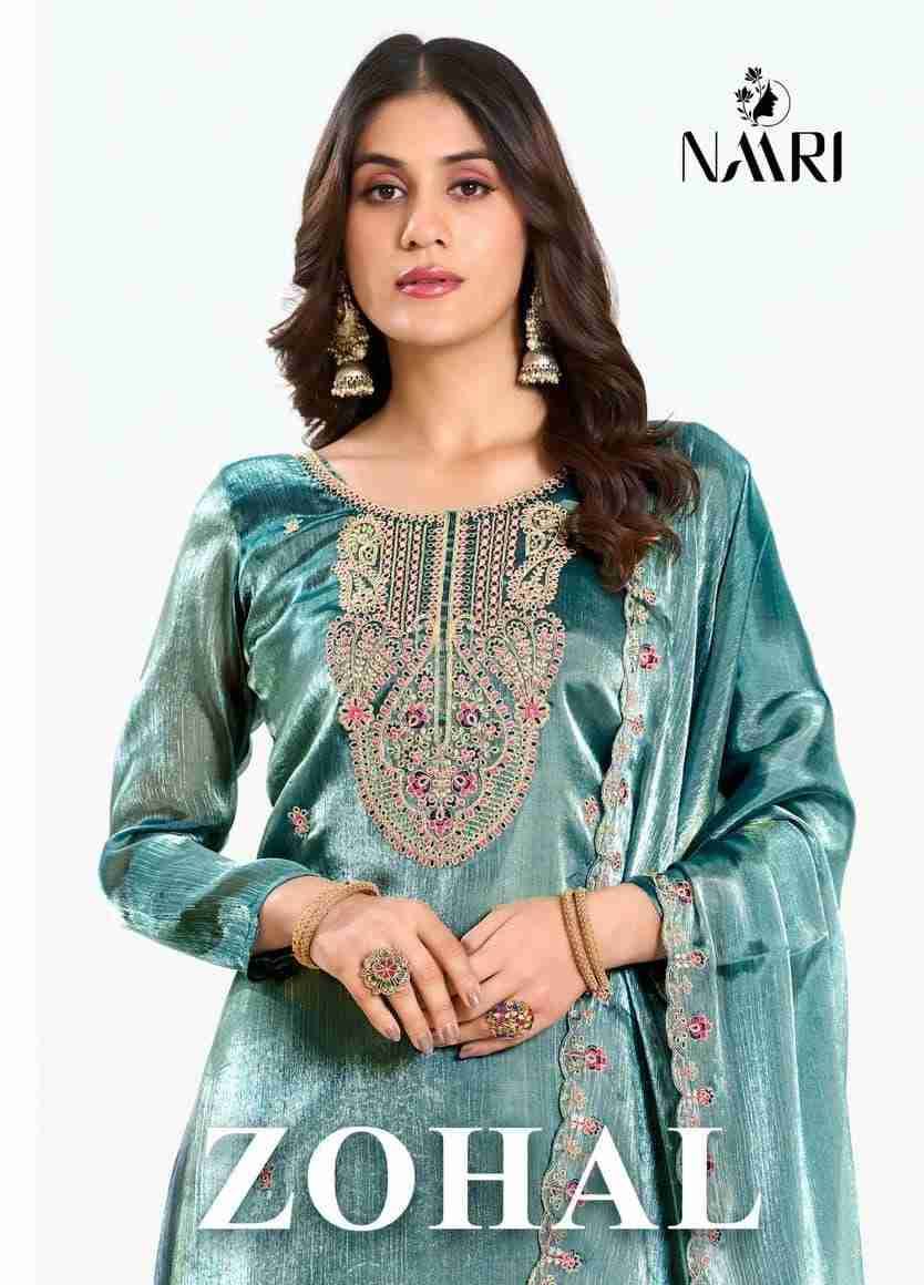 Zohal By Naari 101001 To 101004 Series Beautiful Stylish Festive Suits Fancy Colorful Casual Wear & Ethnic Wear & Ready To Wear Pure Silk Dresses At Wholesale Price