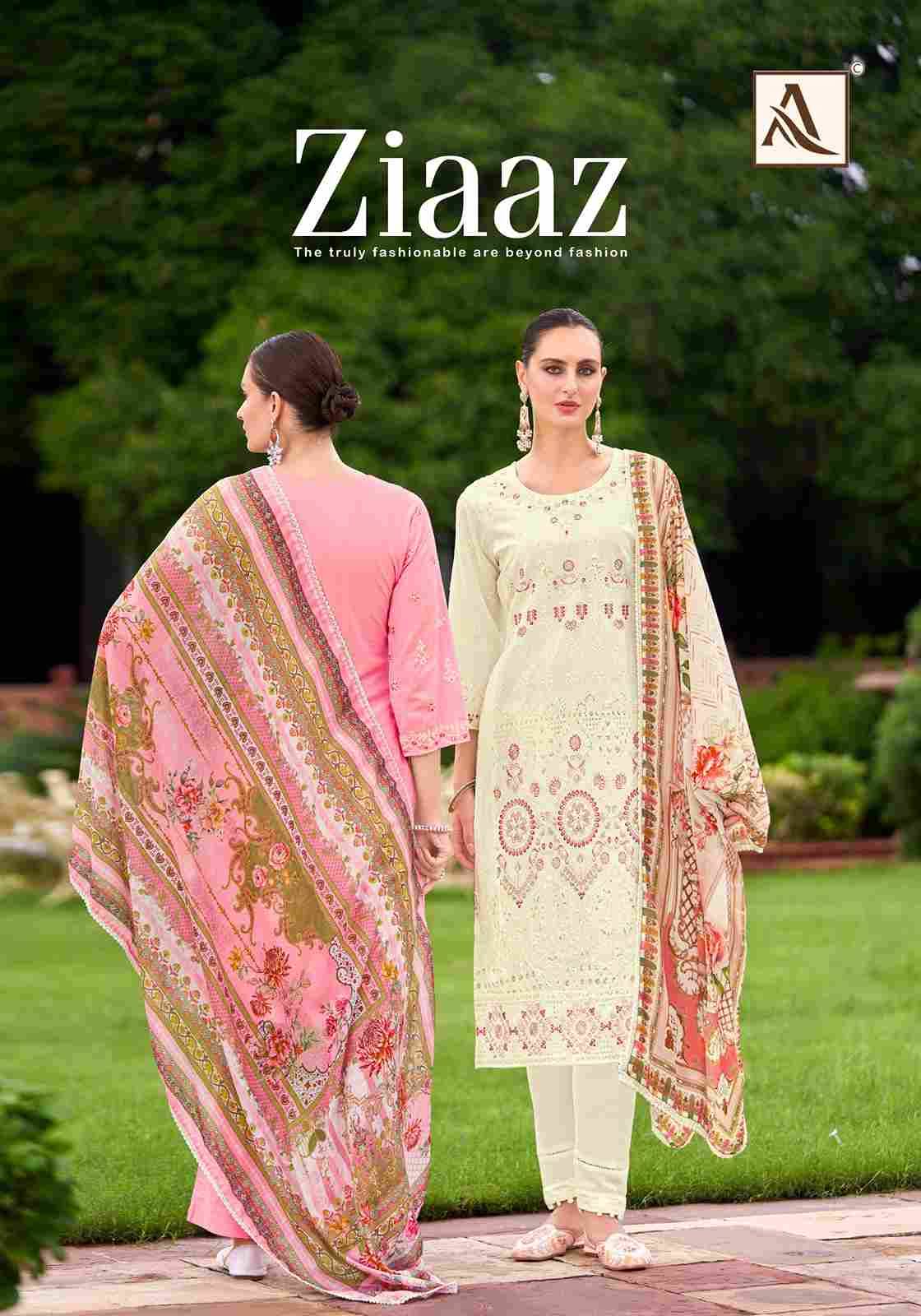 Ziaaz By Alok Suit 1650-001 To 1650-008 Series Beautiful Festive Suits Stylish Fancy Colorful Casual Wear & Ethnic Wear Pure Cambric Lawn Embroidered Dresses At Wholesale Price