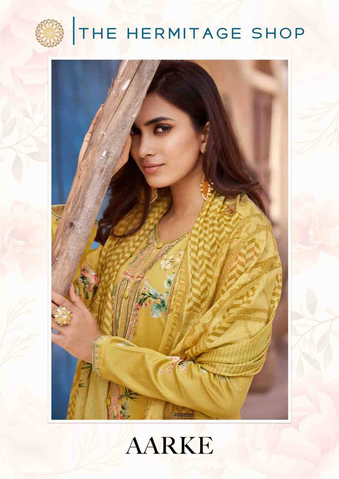 Aarke By The Hermitage Shop 5001 To 5006 Series Beautiful Festive Suits Stylish Fancy Colorful Casual Wear & Ethnic Wear Pure Viscose Lawn Print Dresses At Wholesale Price