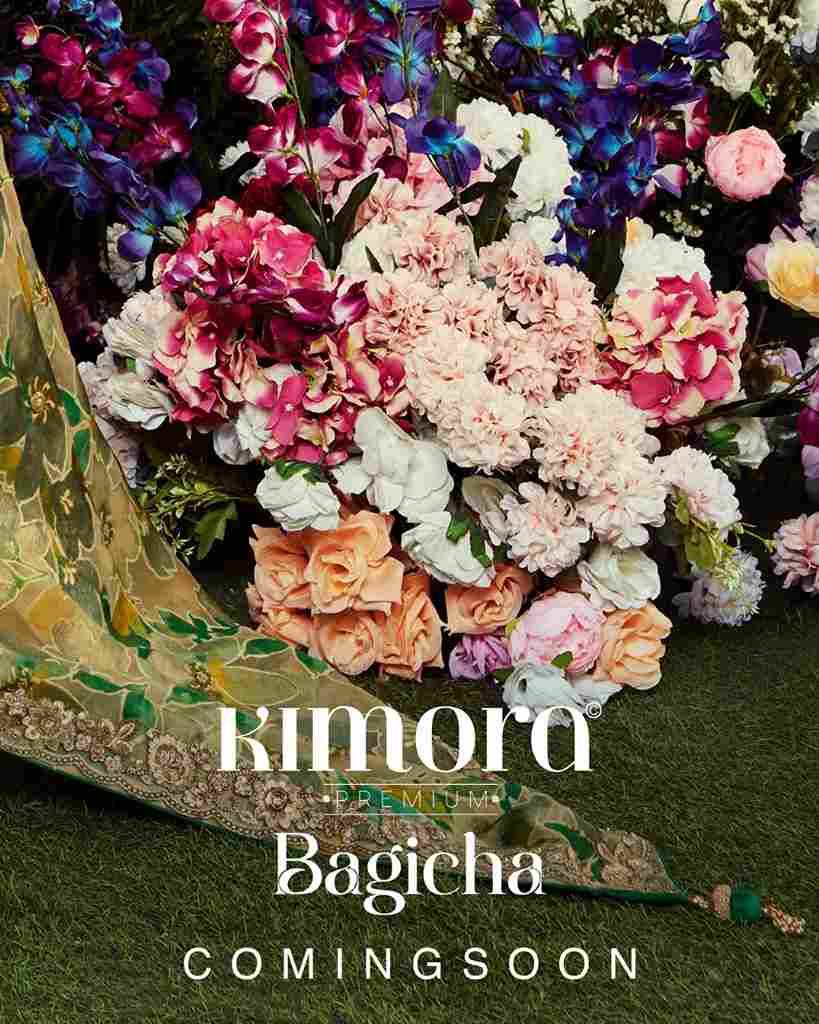 Bagicha By Kimora Fashion 5281 To 5291 Series Indian Traditional Wear Collection Beautiful Stylish Fancy Colorful Party Wear & Occasional Wear Brasso Sarees At Wholesale Price