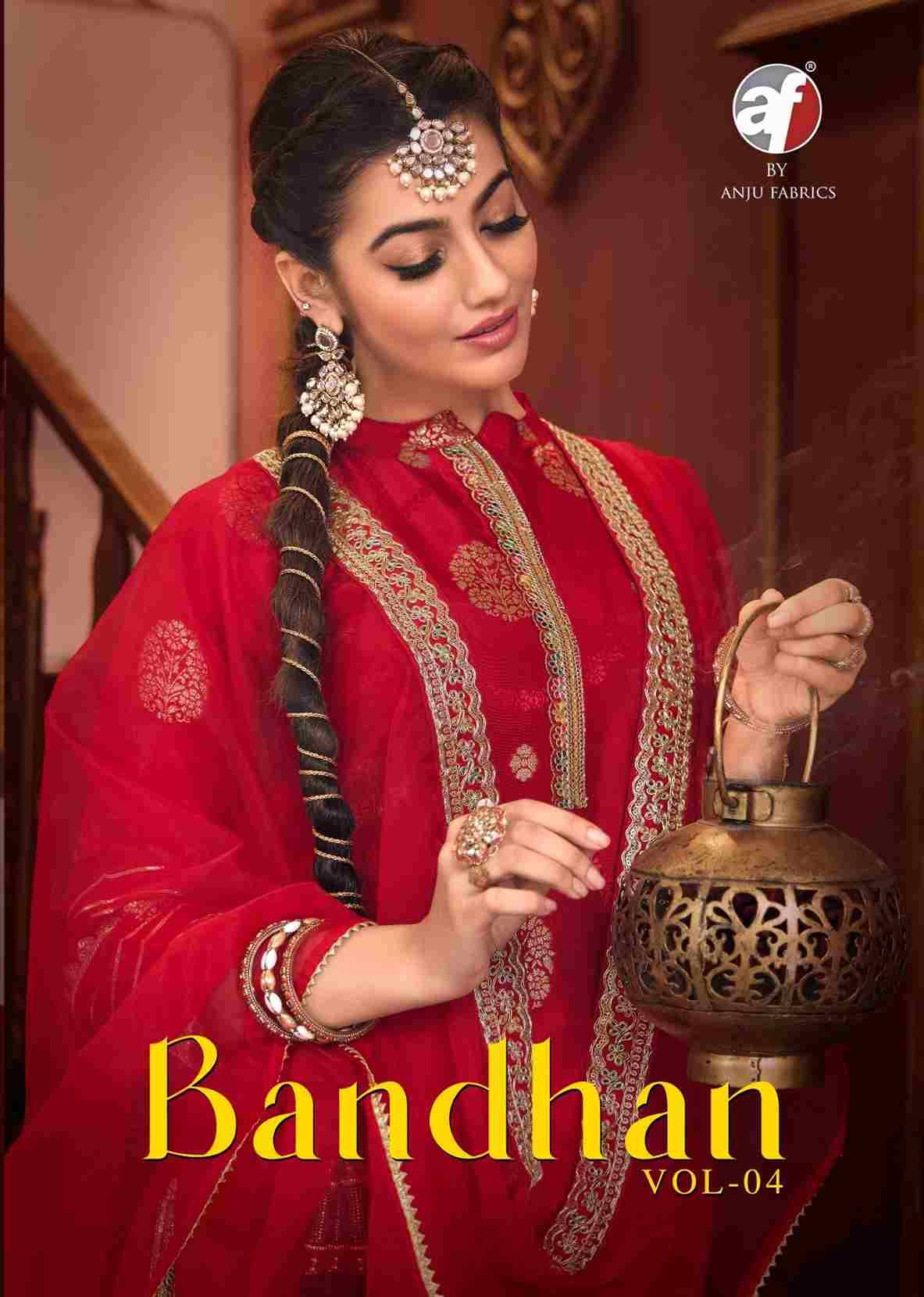 Bandhan Vol-4 By Anju Fabrics 3941 To 3945 Series Beautiful Festive Suits Colorful Stylish Fancy Casual Wear & Ethnic Wear Doal Silk Jacquard Dresses At Wholesale Price