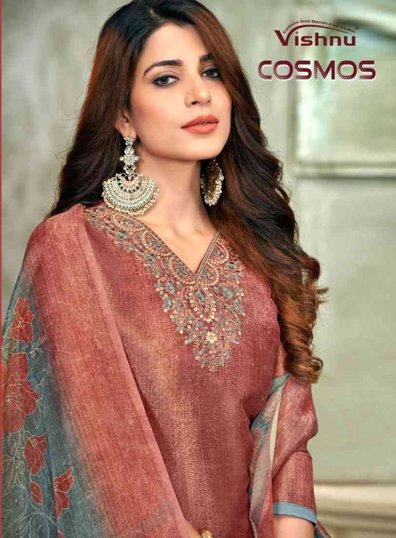 Cosmos By Vishnu 77001 To 77012 Series Beautiful Stylish Festive Suits Fancy Colorful Casual Wear & Ethnic Wear & Ready To Wear Cosmos Shimmer Print Dresses At Wholesale Price