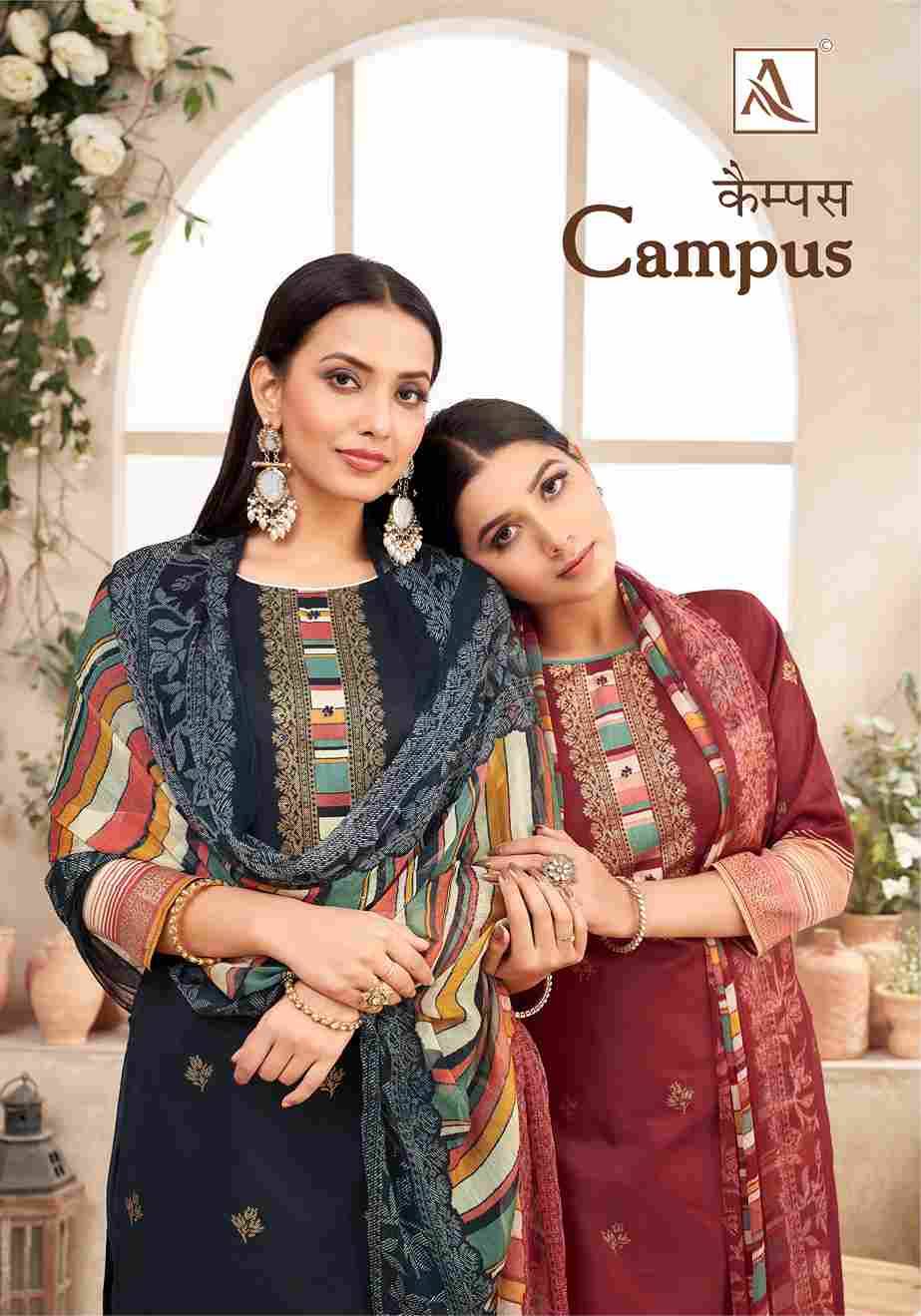 Campus By Alok Suit 149-001 To 149-004 Series Beautiful Festive Suits Colorful Stylish Fancy Casual Wear & Ethnic Wear Pure Jam Dresses At Wholesale Price