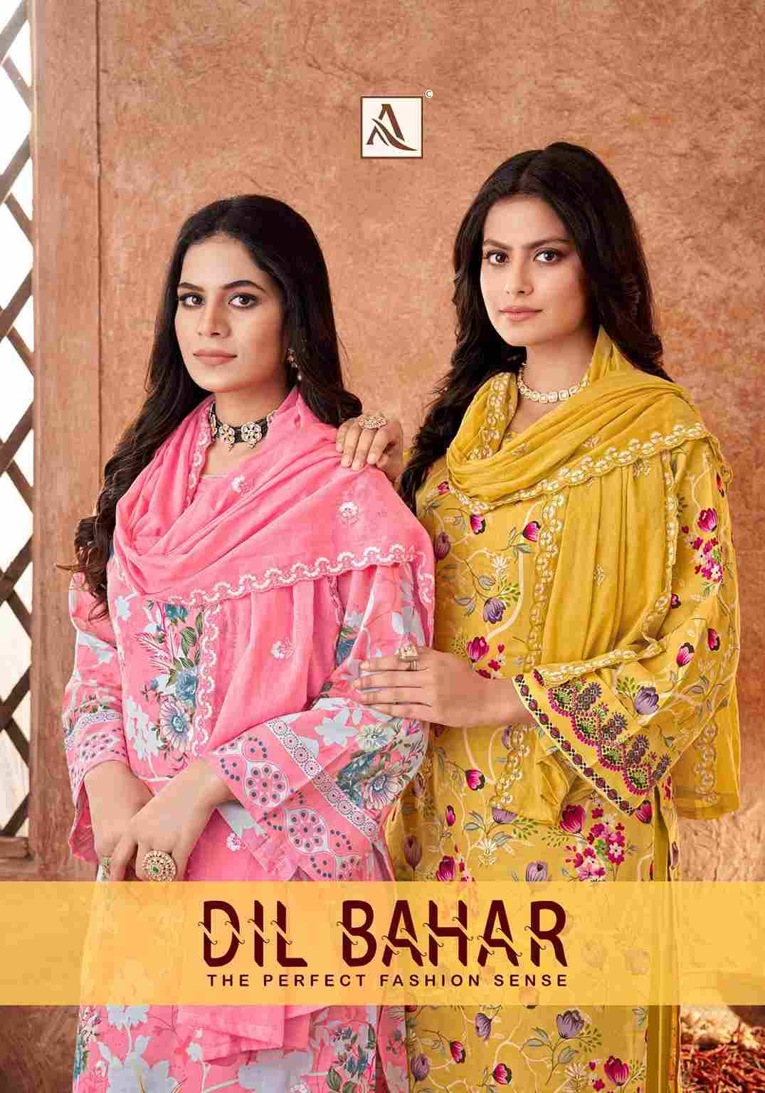 Dil Bahar By Alok Suit 1643-001 To 1643-006 Series Beautiful Festive Suits Stylish Fancy Colorful Casual Wear & Ethnic Wear Pure Cambric Cotton Print Dresses At Wholesale Price