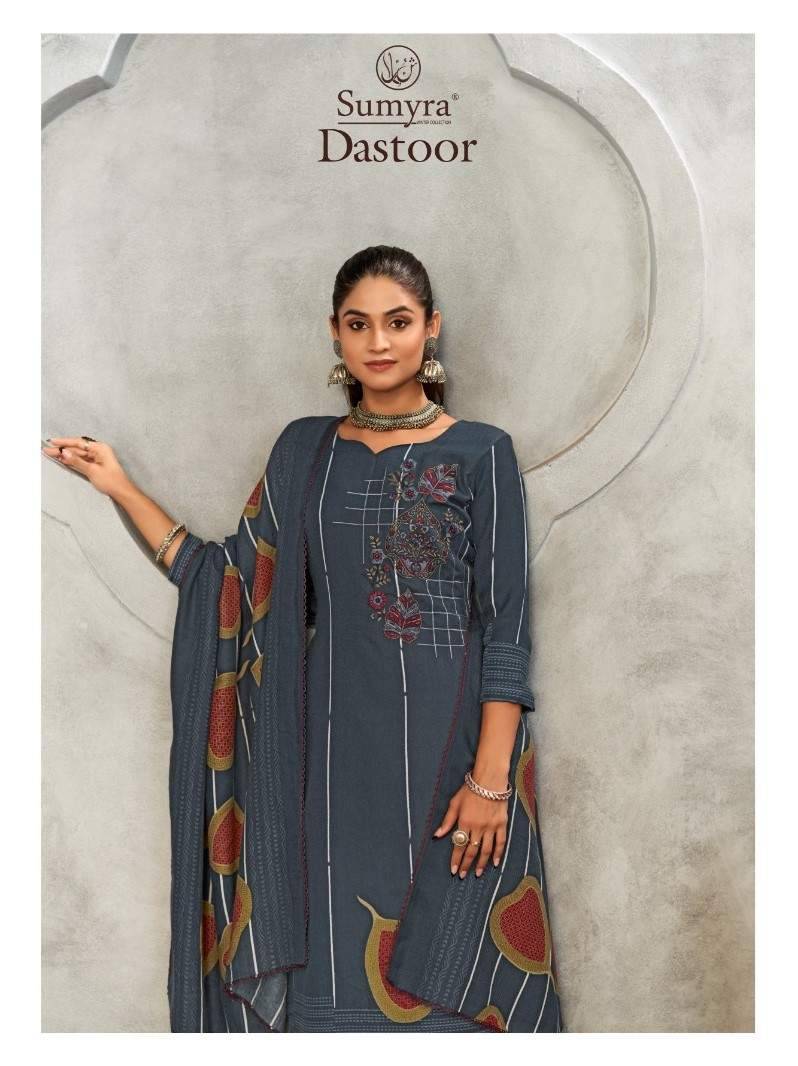 Dastoor By Sumyra 26001 To 26004 Series Beautiful Festive Suits Stylish Fancy Colorful Casual Wear & Ethnic Wear Fancy Dresses At Wholesale Price