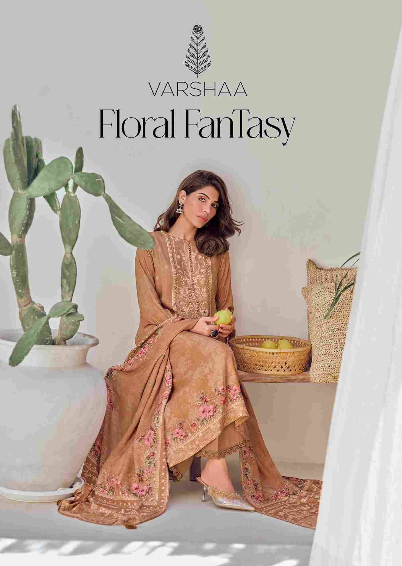 Floral Fantasy By Varsha 03 To 06 Series Beautiful Festive Suits Colorful Stylish Fancy Casual Wear & Ethnic Wear Viscose Pashmina Dresses At Wholesale Price