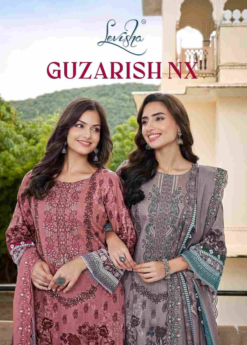 Guzarish Nx By Levisha 1013 To 1018 Series Festive Suits Beautiful Fancy Colorful Stylish Party Wear & Occasional Wear Cambric Lawn Cotton Print Dresses At Wholesale Price