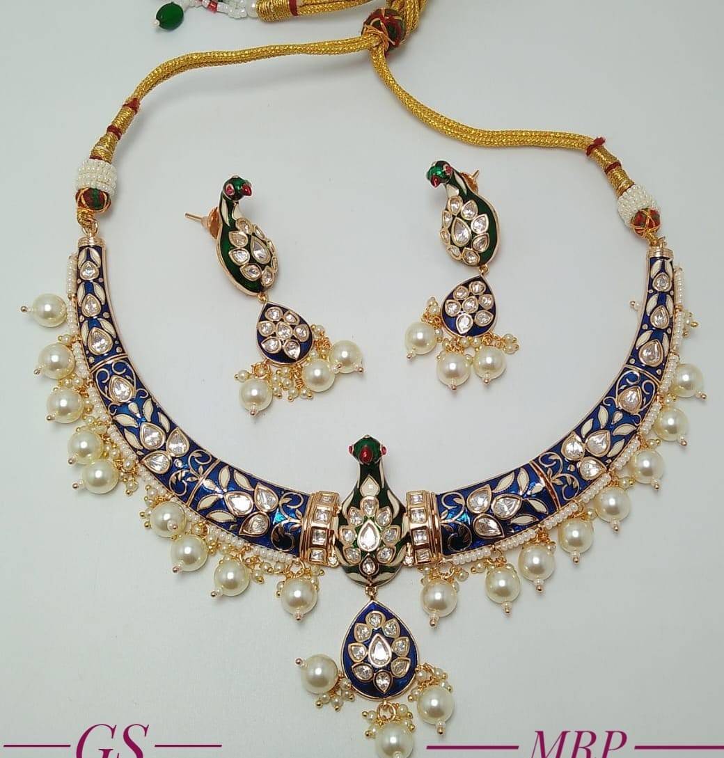 GS-1315 By Fashid Wholesale 01 To 04 Series Traditional Artificial Jewellery For Indian Attire At Exclusive Range.