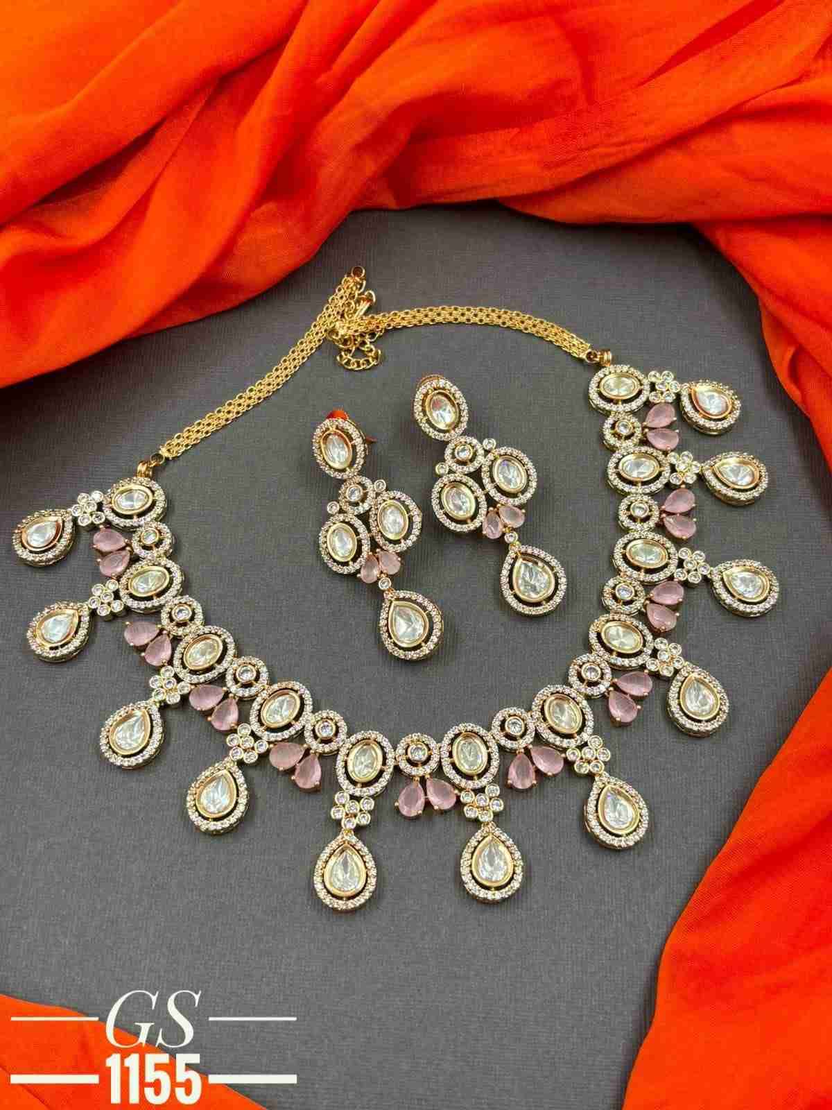 GS-1155 By Fashid Wholesale 01 To 04 Series Traditional Artificial Jewellery For Indian Attire At Exclusive Range.