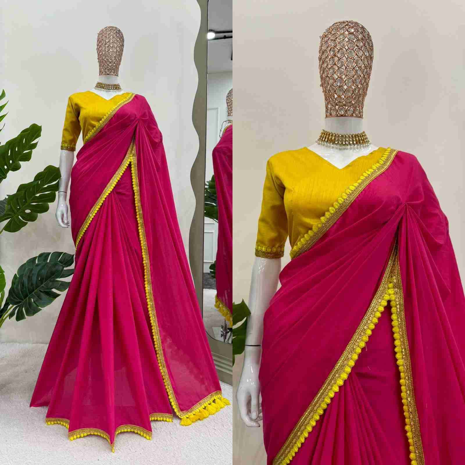 K-524 By Fashid Wholesale Indian Traditional Wear Collection Beautiful Stylish Fancy Colorful Party Wear & Occasional Wear Mal Cotton Designer Sarees At Wholesale Price