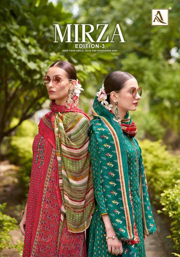 Mirza Vol-3 By Alok Suit 1661-001 To 1661-008 Series Beautiful Festive Suits Colorful Stylish Fancy Casual Wear & Ethnic Wear Pure Jam Cotton Dresses At Wholesale Price