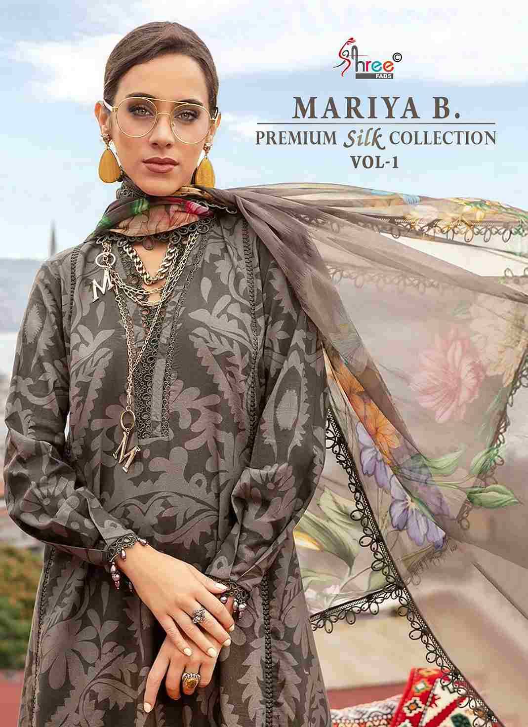 Mariya B. Premium Silk Collection Vol-1 By Shree Fabs 3704 To 3709 Series Beautiful Pakistani Suits Colorful Stylish Fancy Casual Wear & Ethnic Wear Japan Satin Dresses At Wholesale Price