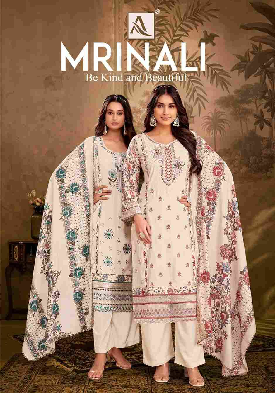 Mrinali By Alok Suit 1682-001 To 1682-006 Series Beautiful Festive Suits Stylish Fancy Colorful Casual Wear & Ethnic Wear Pure Viscose Rayon Embroidered Dresses At Wholesale Price