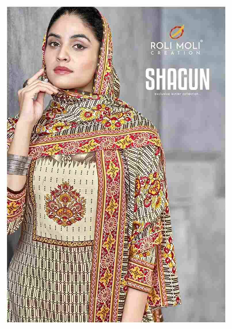 Shagun By Roli Moli 1001 To 1008 Series Beautiful Stylish Festive Suits Fancy Colorful Casual Wear & Ethnic Wear & Ready To Wear Pashmina Dresses At Wholesale Price