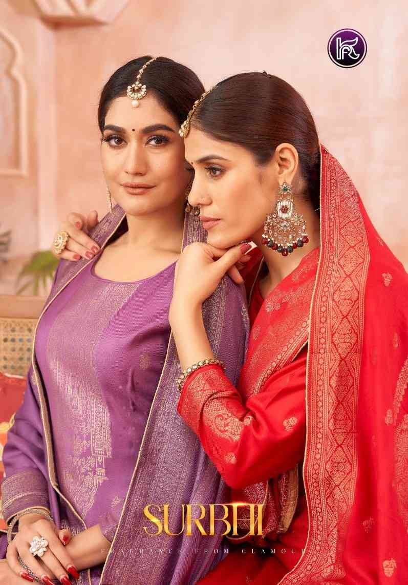 Surbhi By Kala Fashion 70001 To 70006 Series Beautiful Festive Suits Colorful Stylish Fancy Casual Wear & Ethnic Wear Pashmina Jacquard Dresses At Wholesale Price