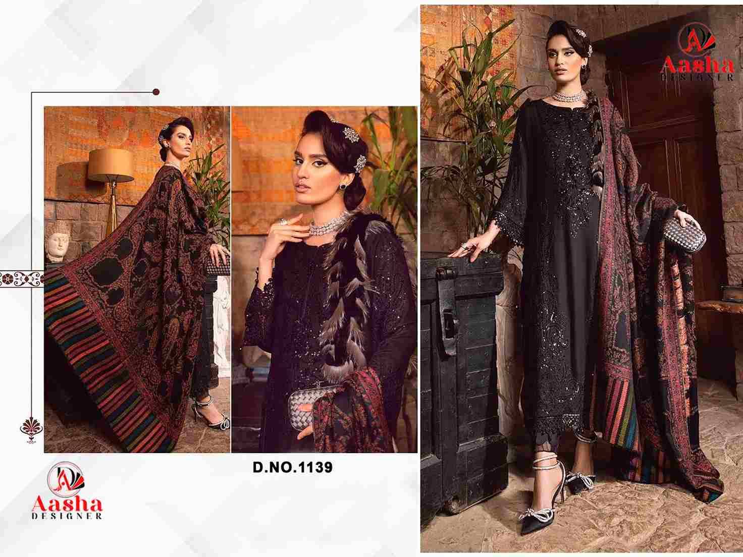 Aasha Hit Design 1139 By Aasha Designer Wholesale Designer Pakistani Suits Collection Beautiful Stylish Fancy Colorful Party Wear & Occasional Wear Heavy Rayon Dresses At Wholesale Price