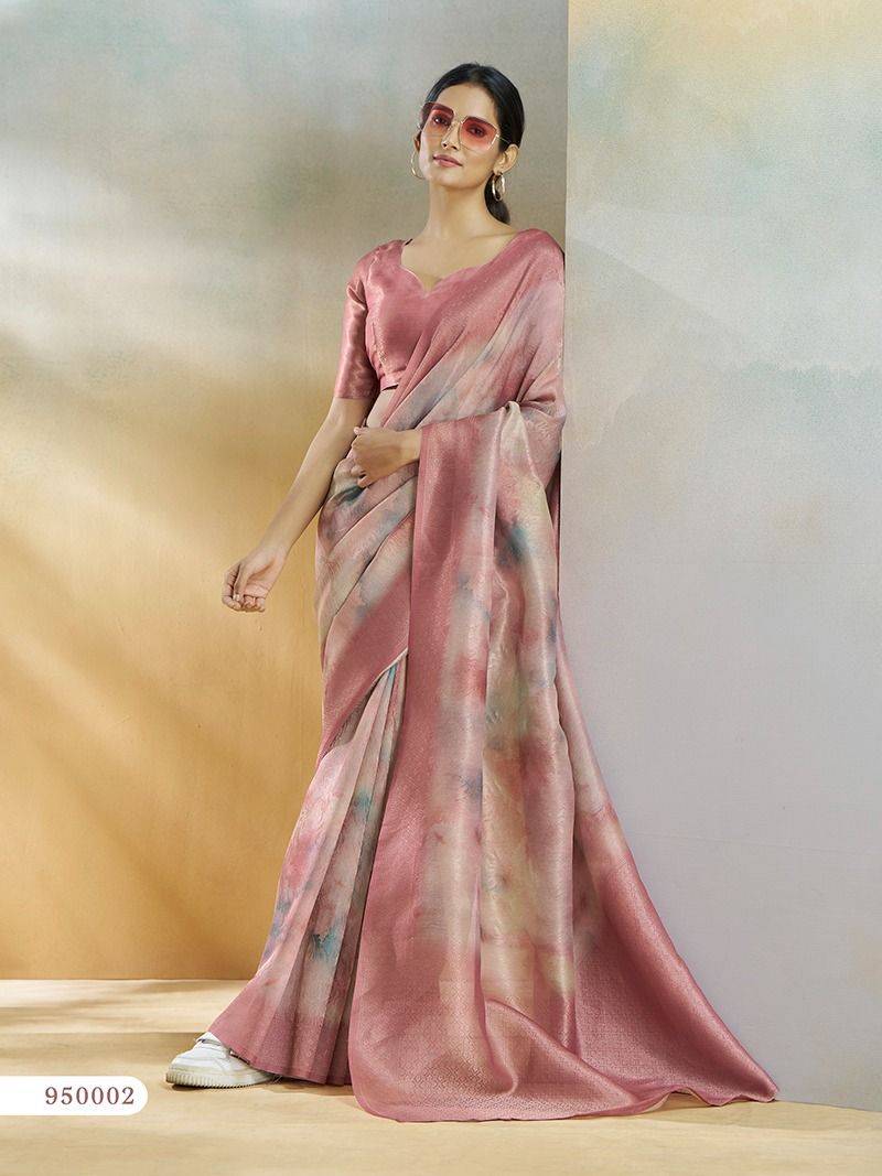 Koral Silk By Rajpath 950001 To 950006 Series Indian Traditional Wear Collection Beautiful Stylish Fancy Colorful Party Wear & Occasional Wear Handloom Silk Sarees At Wholesale Price