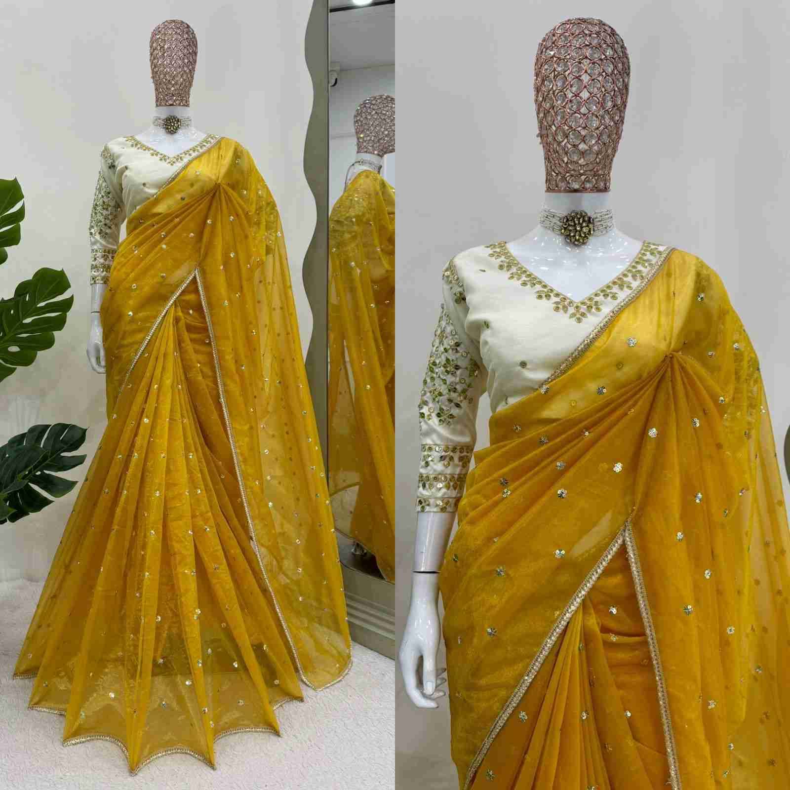 K-526 By Fashid Wholesale Indian Traditional Wear Collection Beautiful Stylish Fancy Colorful Party Wear & Occasional Wear Heavy Twill Net Designer Sarees At Wholesale Price