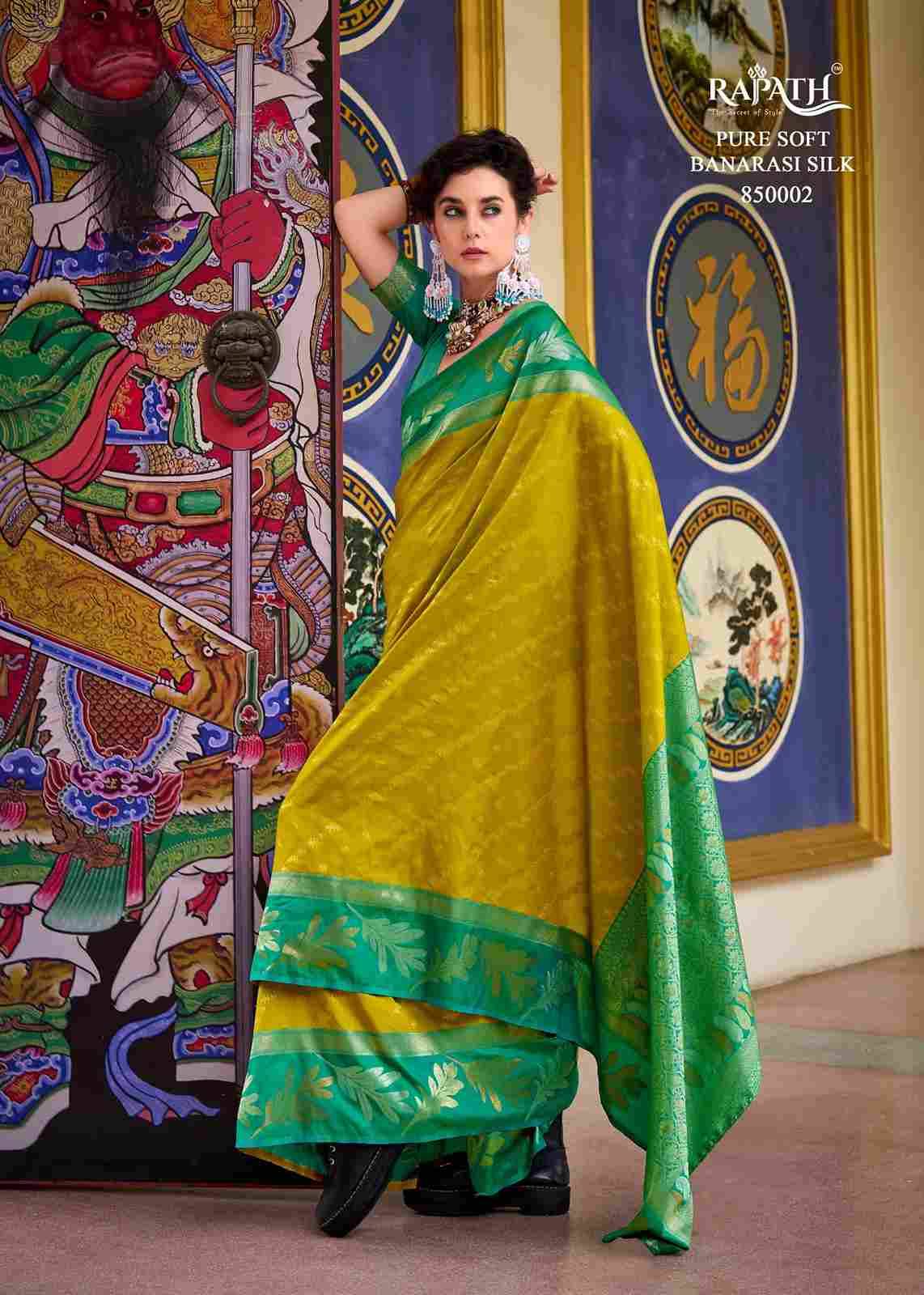 Leaf Silk By Rajpath 850001 To 850008 Series Indian Traditional Wear Collection Beautiful Stylish Fancy Colorful Party Wear & Occasional Wear Banarasi Silk Sarees At Wholesale Price