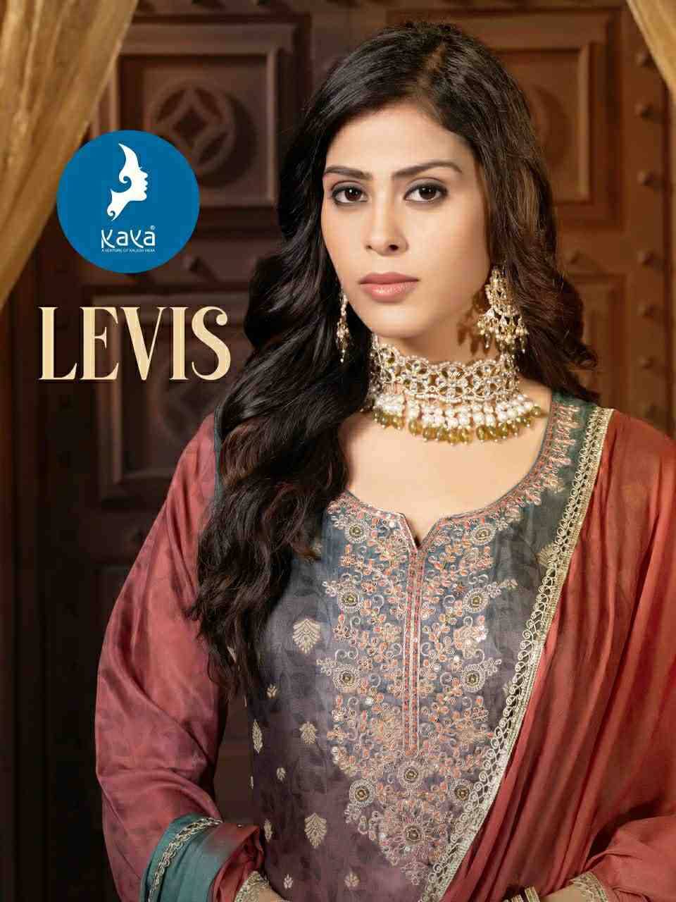 Levis By Kaya 01 To 08 Series Designer Stylish Fancy Colorful Beautiful Party Wear & Ethnic Wear Collection Silk Dresses At Wholesale Price