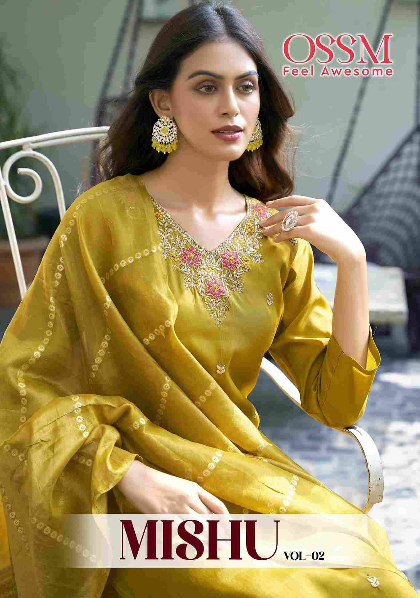 Mishu Vol-2 By Ossm 2001 To 2006 Series Designer Stylish Fancy Colorful Beautiful Party Wear & Ethnic Wear Collection Shimmer Dresses At Wholesale Price